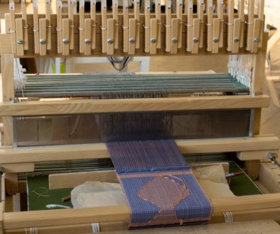 atelier-creation-textile photo d'un métier à tisser